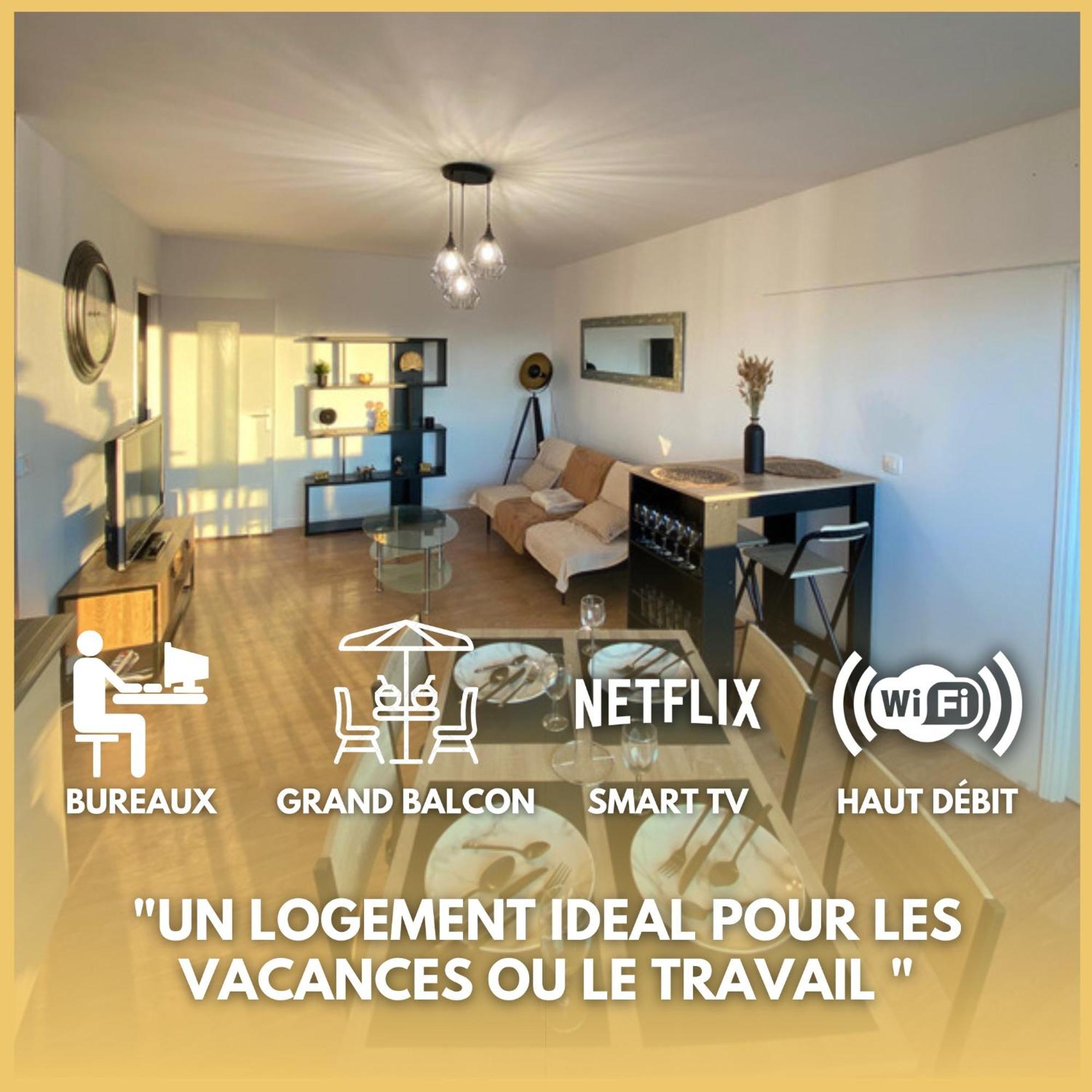 Appartement Spacieux - 10' Gare Angers Bagian luar foto