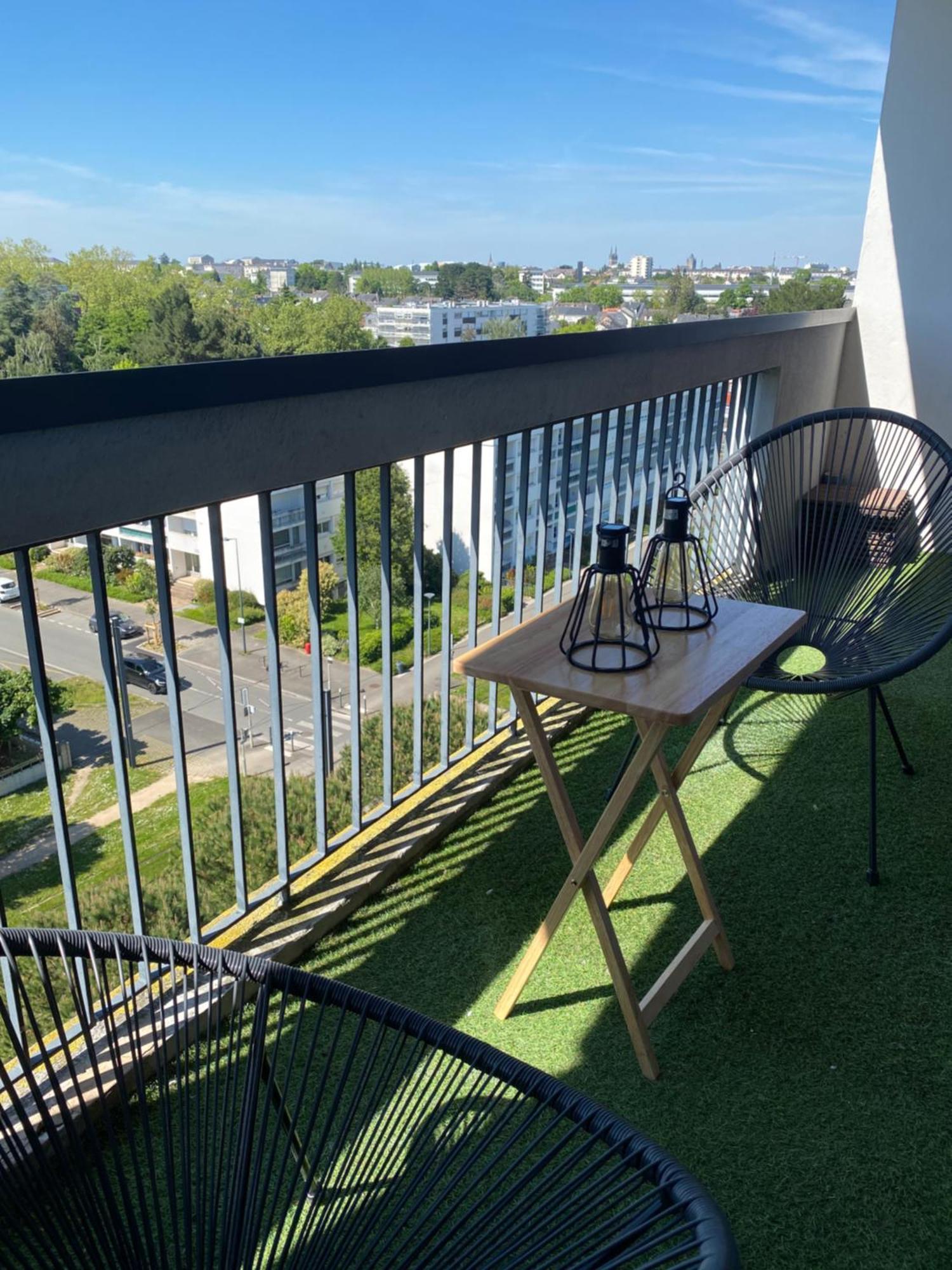 Appartement Spacieux - 10' Gare Angers Bagian luar foto